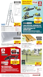 Einhell Angebot im aktuellen toom Baumarkt Prospekt auf Seite 5