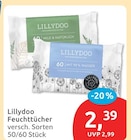 Feuchttücher von Lillydoo im aktuellen budni Prospekt