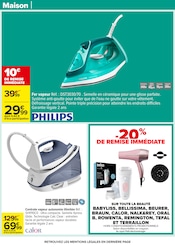 Tefal Angebote im Prospekt "PRODUITS LAITIERS & VÉGÉTAUX !" von Carrefour auf Seite 66