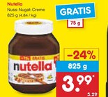 Aktuelle Nutella Angebote bei Netto Marken-Discount in Kaufbeuren Aktuelles Nuss-Nugat-Creme Angebot bei Netto Marken-Discount in Kaufbeuren ab 3,99 €