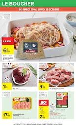 Prix et réduction Veau dans le prospectus Carrefour en cours Offre Veau dans le catalogue Carrefour du moment à la page 31