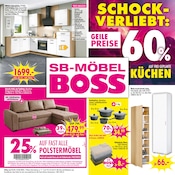 Aktueller SB Möbel Boss Prospekt mit Küchenmöbel, "GEILE PREISE!", Seite 1