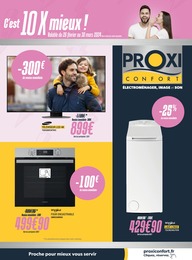 Offre TV LED 4K dans le catalogue Proxi Confort du moment à la page 1