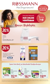 Aktueller Rossmann Drogerie-und-Parfuemerie Prospekt in Dorsten und Umgebung, "Online exklusive Angebote" mit 7 Seiten, 15.09.2025 - 26.09.2025