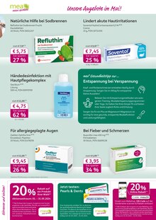 Arzneimittel im mea - meine apotheke Prospekt "Unsere Mai-Angebote" mit 4 Seiten (Gelsenkirchen)