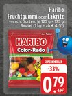 Fruchtgummi oder Lakritz Angebote von Haribo bei E center Dinslaken für 0,79 €