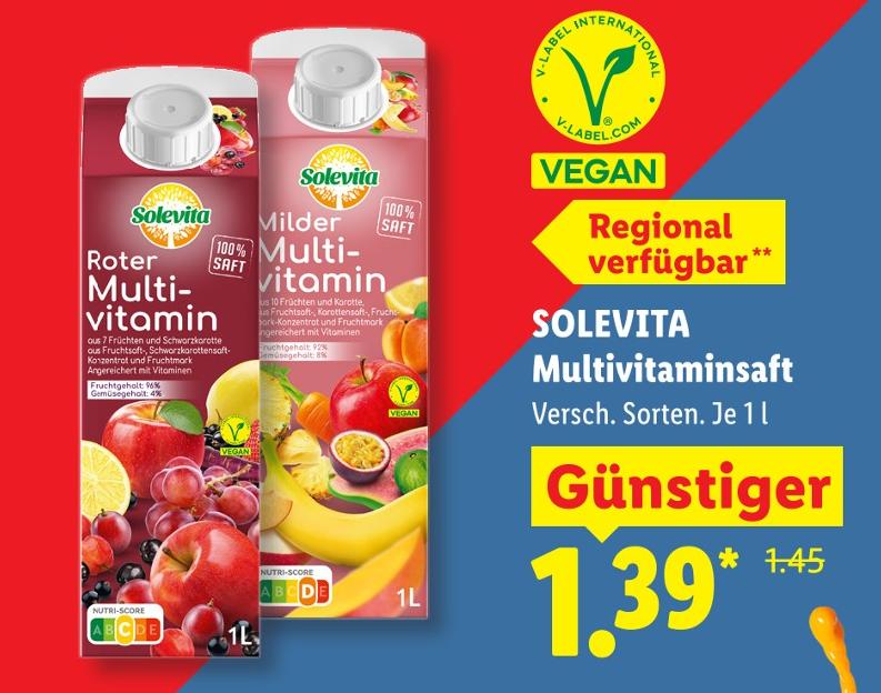 Roter Multivitamin