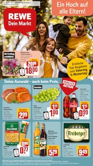 Coca Cola im REWE Prospekt "Dein Markt" mit 28 Seiten (Freiberg)