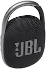 Bluetooth-Lautsprecher Clip4 schwarz von JBL im aktuellen Metro Prospekt