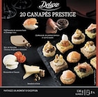 Canapés prestige - Deluxe en promo chez Lidl Mèze à 6,49 €