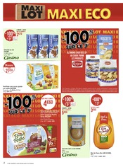 Promotion Produits dans le prospectus Géant Casino, valable du 30/01/2023 au 12/02/2023 Promo Produits dans le catalogue Géant Casino du moment à la page 2