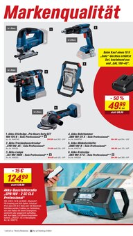 Bohrmaschine im toom Baumarkt Prospekt "Respekt, wer's selber macht." mit 26 Seiten (Bochum)