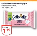 Aktuelles Feuchtes Toilettenpapier Angebot bei GLOBUS in Duisburg ab 1,19 €