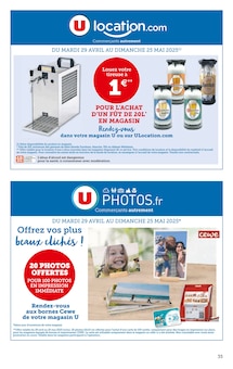 Promotion Chaussettes dans le prospectus Super U, valable du 29/04/2025 au 11/05/2025 Promo Chaussettes dans le catalogue Super U du moment à la page 35