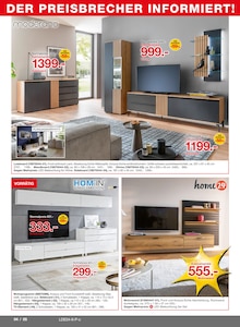 Fernseher im Möbelzentrum Pforzheim Prospekt "Unschlagbare Preise" mit 20 Seiten (Karlsruhe)
