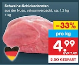 Schweine-Schinkenbraten Angebote bei Netto Marken-Discount Göttingen für 4,99 €