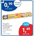 Backpapier antihaft naturbraun von Toppits für 0,99 € bei budni im Angebot Backpapier antihaft naturbraun von Toppits im aktuellen budni Prospekt