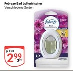 Bad Lufterfrischer im Angebot bei GLOBUS in Plauen Bad Lufterfrischer Angebote von Febreze bei GLOBUS Plauen für 2,99 €