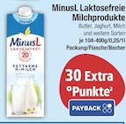Milchprodukte im EDEKA Prospekt Milchprodukte von MinusL im aktuellen EDEKA Prospekt fĂĽr