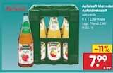 Aktuelle Saft Angebote bei Netto Marken-Discount in Paderborn Aktuelles Apfelsaft klar oder Apfeldirektsaft Angebot bei Netto Marken-Discount in Paderborn ab 7,99 €