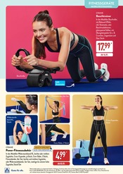 Fitnessband Angebote im Prospekt "GÜNSTIG IN TOPFORM." von ALDI Nord auf Seite 7