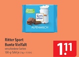 Bunte Vielfalt im Angebot bei famila Nordost in Gifhorn Bunte Vielfalt Angebote von Ritter Sport bei famila Nordost Gifhorn für 1,11 €