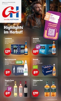 Aktueller Getränke Hoffmann Jessen Prospekt "Aktuelle Angebote" mit 12 Seiten