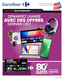 Promo TV Samsung dans le catalogue Carrefour du moment à la page 1