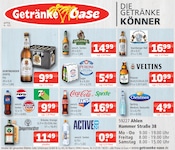 Aktueller Getränke Oase Prospekt mit Coca Cola, "Aktuelle Angebote", Seite 1