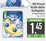 Kraft-Aktiv Duftspüler von WC Frisch im aktuellen EDEKA Prospekt für 1,45 €