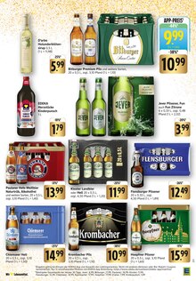 Krombacher im aktuellen EDEKA Prospekt (Ettlingen) Krombacher im EDEKA Prospekt "Aktuelle Angebote" mit 46 Seiten (Ettlingen)