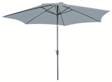 Parasol droit rond 3m ou rectangulaire 3x2m en promo chez Hyper U Angers à 39,99 €