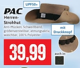 Herren-Strohhut Angebote von P.A.C. bei Kaufhaus Stolz Cuxhaven für 39,99 €