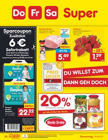 Erdbeeren im Netto Marken-Discount Prospekt "Aktuelle Angebote" mit 49 Seiten (Magdeburg)