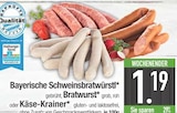 Aktuelle Bratwurst Angebote bei EDEKA in Ingolstadt Aktuelles Bayerische Schweinsbratwürstl Angebot bei EDEKA in Ingolstadt ab 1,19 €