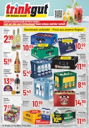 Aktueller Trinkgut Getränkemarkt Prospekt in Börßum und Umgebung, "Aktuelle Angebote" mit 6 Seiten, 22.04.2024 - 27.04.2024
