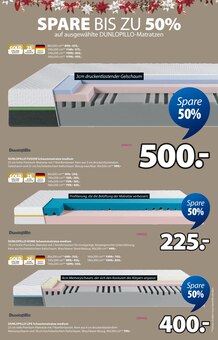 Matratze im JYSK Prospekt "Ein großartiges Weihnachtsangebot - SPARE BIS ZU 60%" mit 17 Seiten (Augsburg)