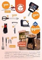 Promos Brosse dans le catalogue "FAITES GRILLER LES MERGUEZ, PAS VOTRE BUDGET !" de B&M à la page 18