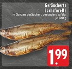 Geräucherte Lachsforelle Angebote bei EDEKA Oberhausen für 1,99 €