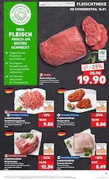 Hüftsteak Angebot im aktuellen Kaufland Prospekt auf Seite 34