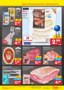 Braten im Netto Marken-Discount Prospekt "Aktuelle Angebote" mit 59 Seiten (Rostock)