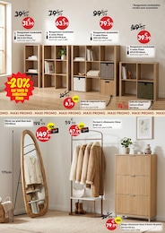 Prix et réduction Cube De Rangement dans le prospectus Maxi Bazar en cours Offre Cube De Rangement dans le catalogue Maxi Bazar du moment à la page 13
