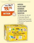 KIDS ART Kinder Künstler Koffer Angebote von KREUL bei Müller Schwäbisch Hall für 19,95 €