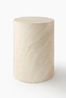 Table en travertin; H45xD35cm à 39,99 € dans le catalogue Monoprix Margaret