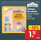 Geflügel-Mortadella im Angebot bei Netto Marken-Discount in Delmenhorst Geflügel-Mortadella Angebote von Rofmaier bei Netto Marken-Discount Delmenhorst für 1,11 €