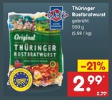Thüringer Rostbratwurst Angebote von Wolf bei Netto Marken-Discount Wolfenbüttel für 2,99 €