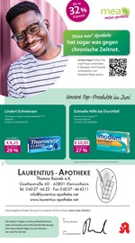 Aktueller mea - meine apotheke Apotheke Prospekt in Glattbach und Umgebung, "Unsere Juni-Angebote" mit 4 Seiten, 01.06.2025 - 30.06.2025