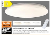 Led-Deckenleuchte „Tribola“ Angebote bei OBI Offenbach für 39,99 €