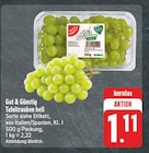 EDEKA Schweinfurt - Tafeltrauben hell Angebot im Prospekt Tafeltrauben hell bei EDEKA im Schweinfurt Prospekt für 1,11 €