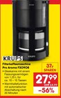 Filterkaffeemaschine Pro Aroma F30908 Angebote von KRUPS bei Netto Marken-Discount Bad Oeynhausen für 27,99 €